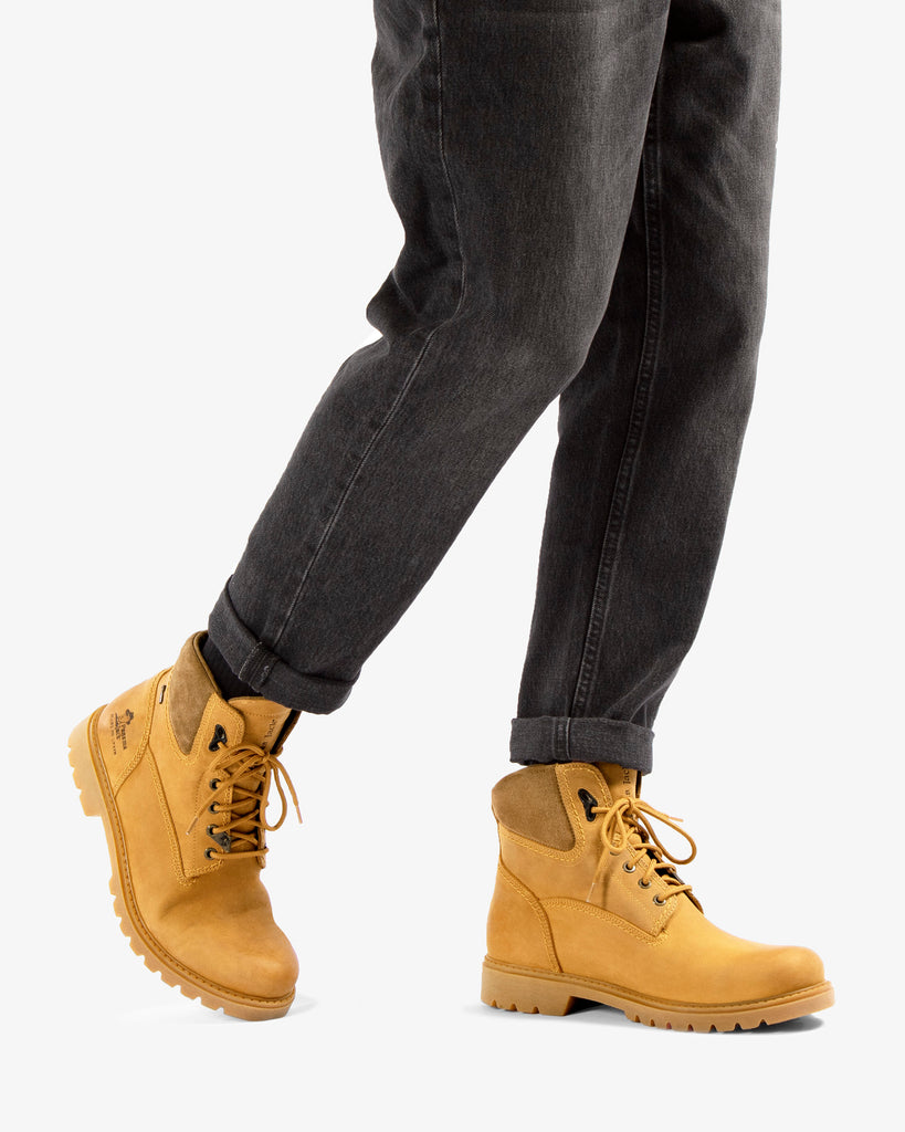 Amur Gtx botín de piel con forro interior de gore-tex®. vintage