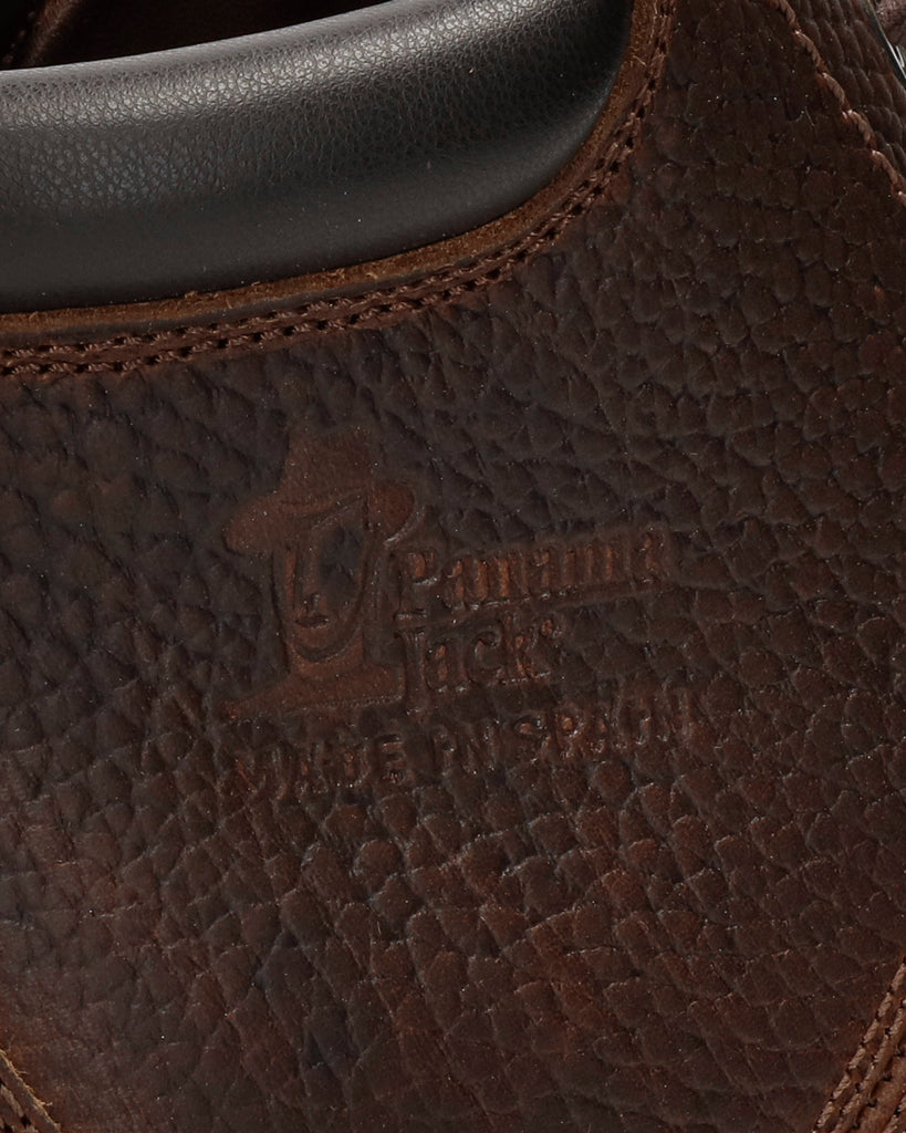 Fargo botines de piel con forro interior de piel. humo