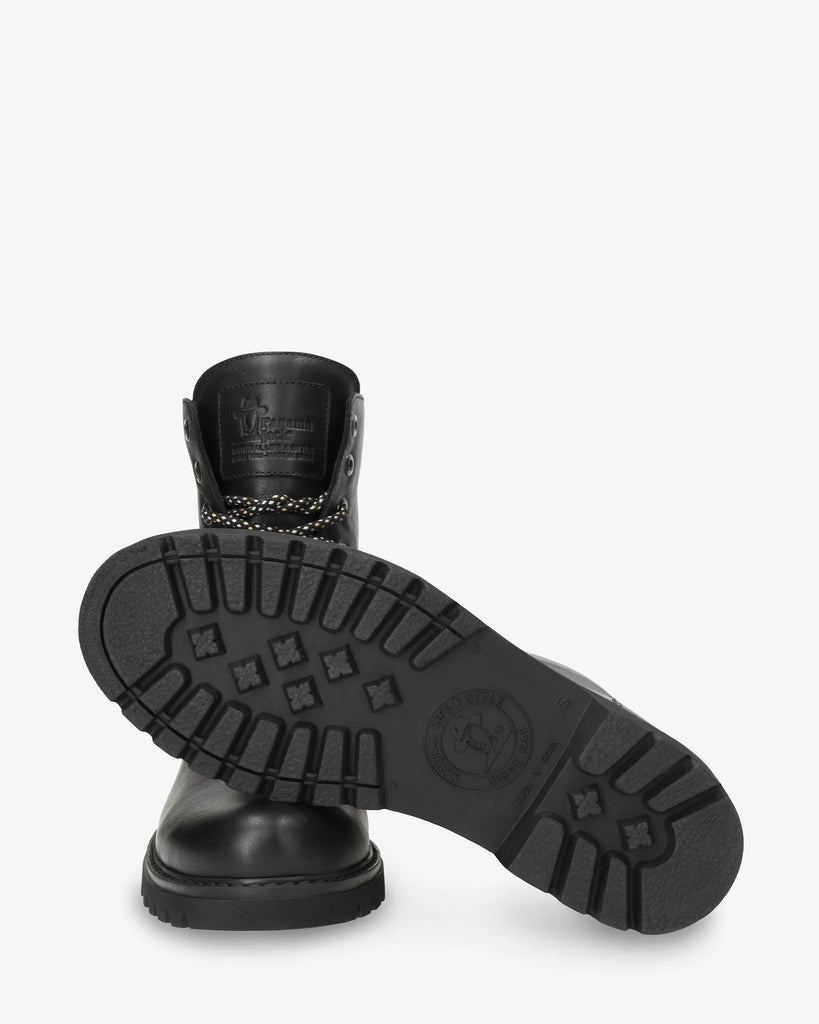 Frisia Gtx botas de piel con forro interior de gore-tex®. negro