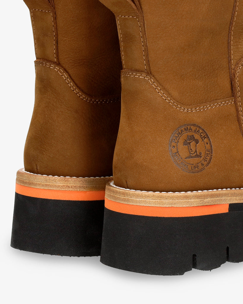 Laia botas de piel con forro interior de pelo. cuero