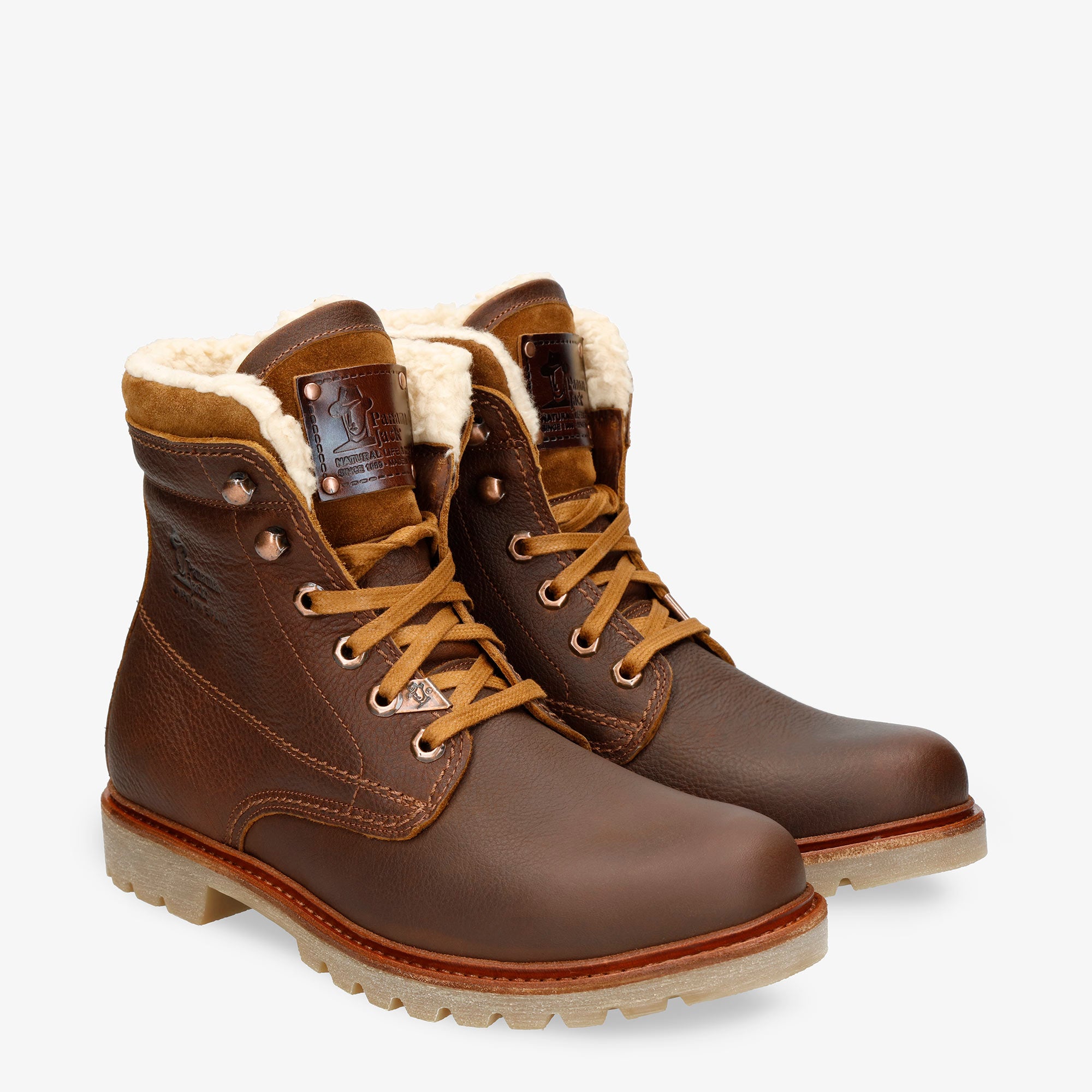 Bottes Aviateur NOW En Cuir Marron, Taille 38 EU (7.5 US), Fabriquées En Italie - Excellent état