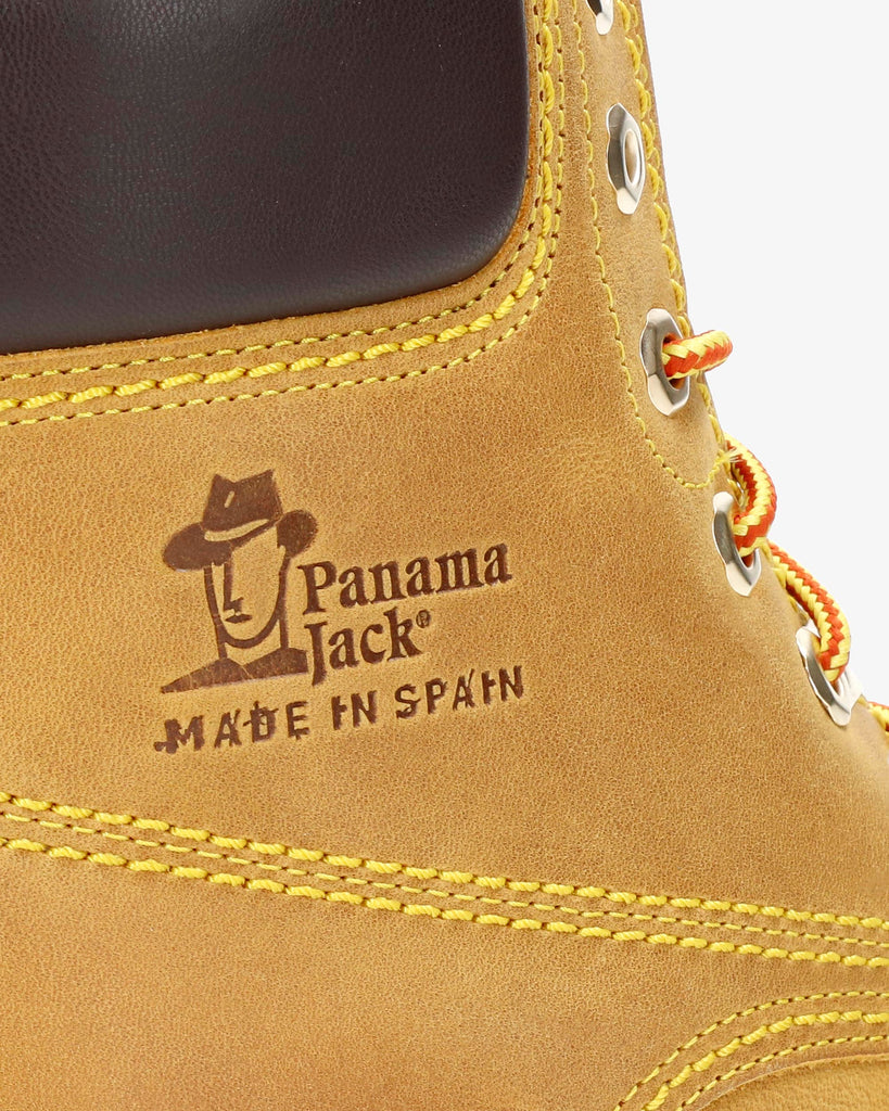 Panama 03 botas de piel con forro interior de piel. vintage