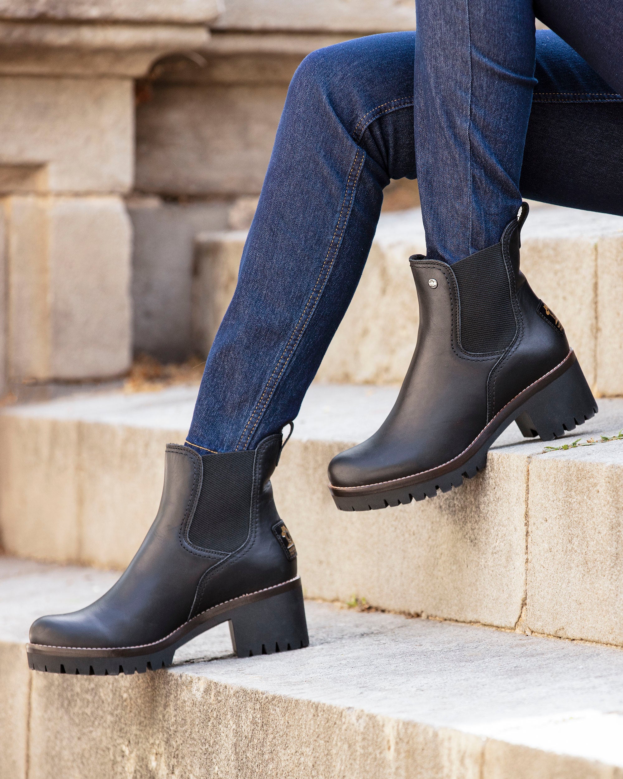 Damenstiefel GefÃ¼tterte Boots Damen Panama Jack Jack Damen